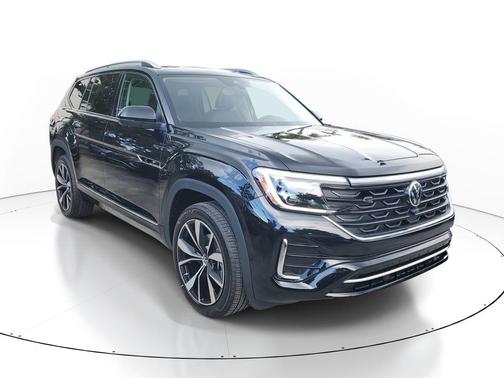 Deep Black Pearl 2026 Volkswagen Atlas 2.0T SEL Premium R-Line 4MOTION