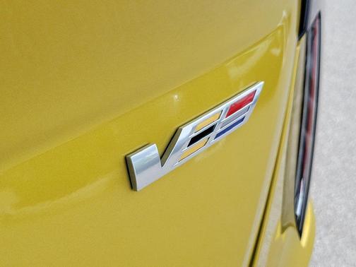 Cyber Yellow Metallic 2024 Cadillac CT4-V V-Series