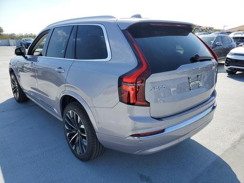 Aurora Silver 2026 Volvo XC90 Ultra, B6 AWD Gas (mild hybrid), Gasoline, Bright, 7 Seats