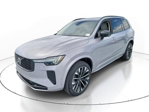 Aurora Silver 2026 Volvo XC90 Ultra Dark Theme, B6 AWD Gas (mild hybrid), Gasoline, 7 Seats