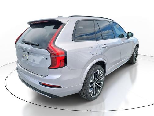Aurora Silver 2026 Volvo XC90 Ultra Dark Theme, B6 AWD Gas (mild hybrid), Gasoline, 7 Seats