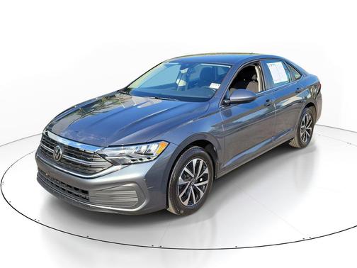 Platinum Gray Metallic 2023 Volkswagen Jetta 1.5T S