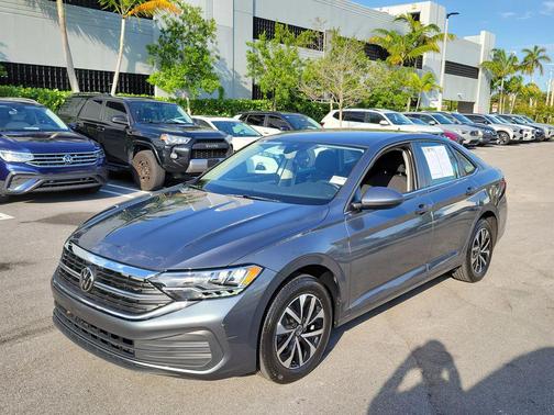 Platinum Gray Metallic 2023 Volkswagen Jetta 1.5T S