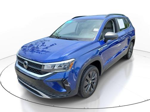 Blue Metallic 2023 Volkswagen Taos 1.5T S