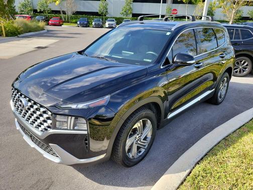 Twilight Black 2022 Hyundai SANTA FE SEL 2.4