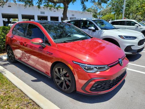Red Metallic 2022 Volkswagen Golf GTI 1.4T TSI