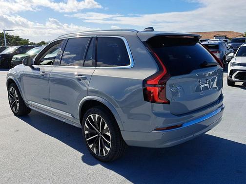 Vapour Grey Metallic 2026 Volvo XC90 Ultra, B6 AWD Gas (mild hybrid), Gasoline, Bright, 7 Seats
