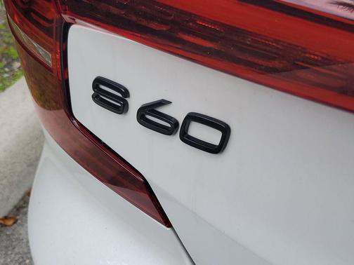 Crystal White Metallic 2024 Volvo S60 B5 Plus Black Edition