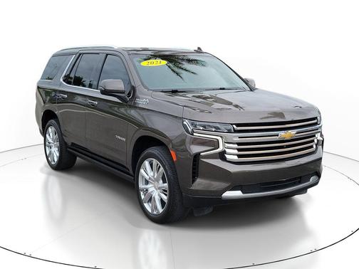 Graywood Metallic 2021 Chevrolet Tahoe 4WD High Country