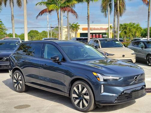 Denim Blue Metallic 2026 Volvo EX90 Ultra, Twin Motor Performance, Fully electric, 7 Seats