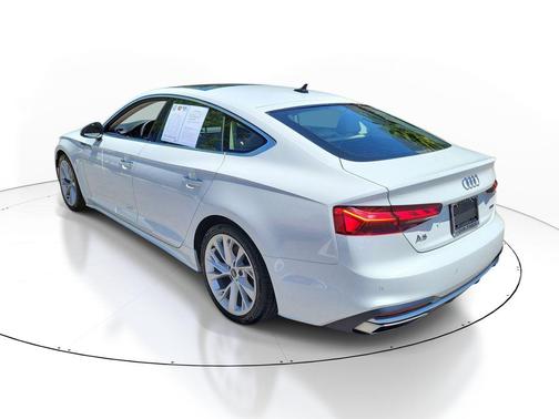 Glacier White Metallic 2021 Audi A5 Sportback Premium Plus