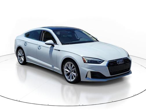 Glacier White Metallic 2021 Audi A5 Sportback Premium Plus