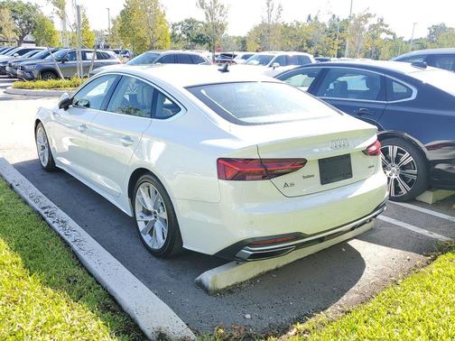 Glacier White Metallic 2021 Audi A5 Sportback Premium Plus