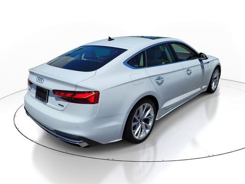Glacier White Metallic 2021 Audi A5 Sportback Premium Plus