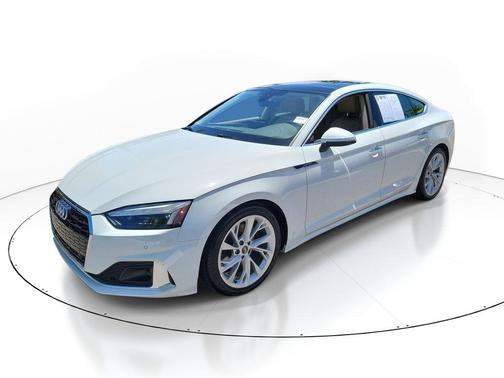 Glacier White Metallic 2021 Audi A5 Sportback Premium Plus