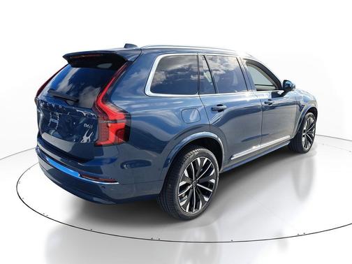 Denim Blue Metallic 2026 Volvo XC90 Ultra, B6 AWD Gas (mild hybrid), Gasoline, Bright, 7 Seats