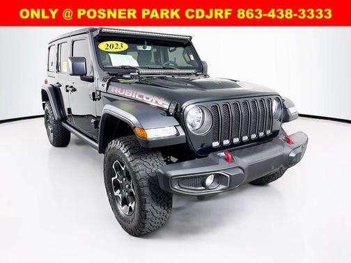 Black Clearcoat 2023 Jeep Wrangler Rubicon