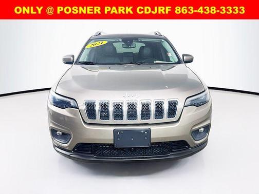 Light Brownstone Pearlcoat 2021 Jeep Cherokee Latitude Lux