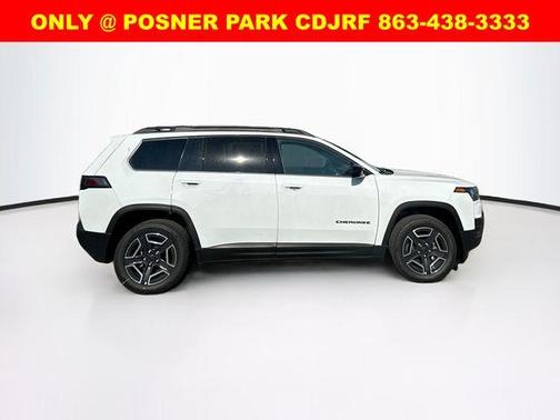 Bright White Clearcoat 2026 Jeep Cherokee LAREDO/LIMITED