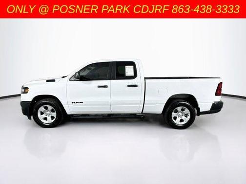 Bright White Clearcoat 2025 RAM 1500 Tradesman