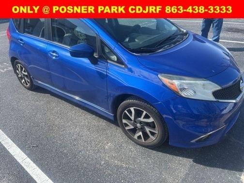 Metallic Blue 2015 Nissan Versa Note SR
