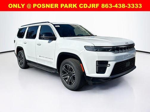 Bright White Clearcoat 2026 Jeep Grand Wagoneer Base