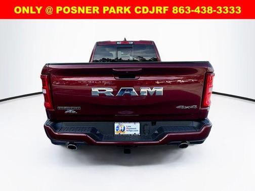 Delmonico Red Pearlcoat 2025 RAM 1500 Big Horn/Lone Star