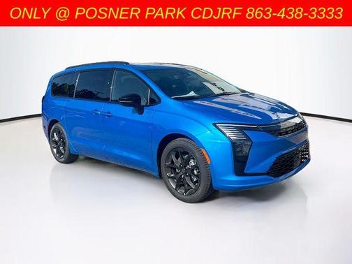 Blue 2027 Chrysler Pacifica LIMITED