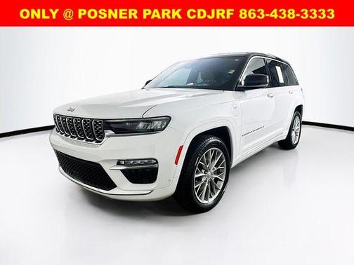 Bright White Clearcoat 2022 Jeep Grand Cherokee 4xe Summit