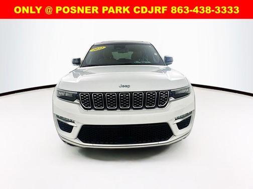Bright White Clearcoat 2022 Jeep Grand Cherokee 4xe Summit