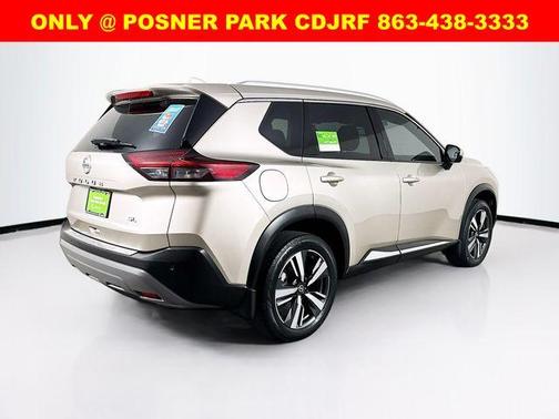 Champagne Silver 2021 Nissan Rogue SL