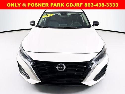 Glacier White 2025 Nissan Altima SV