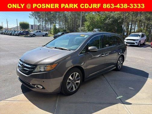 Smoky Topaz Metallic 2015 Honda Odyssey Touring