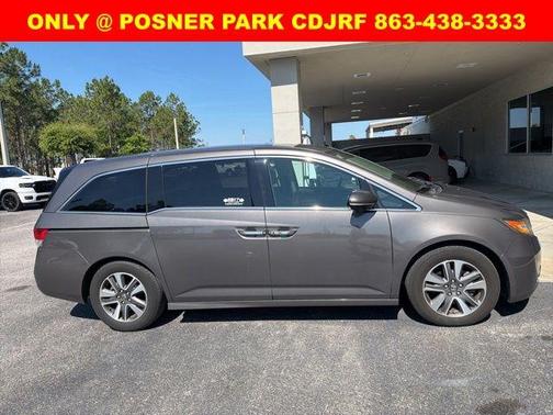Smoky Topaz Metallic 2015 Honda Odyssey Touring