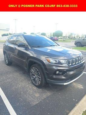 Crystal Metallic 2023 Jeep Compass Limited
