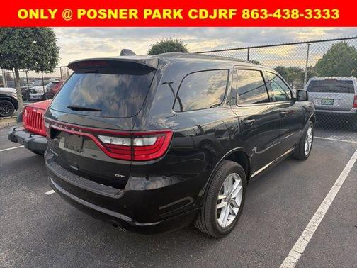 Black Clearcoat 2021 Dodge Durango GT