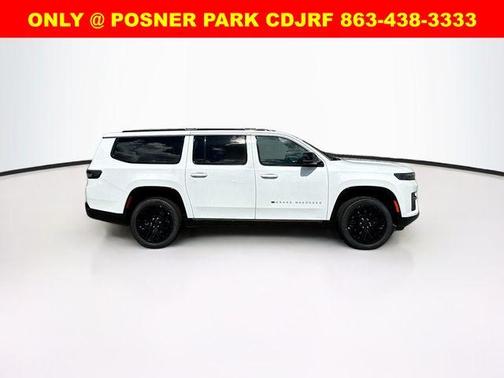 White 2026 Jeep Grand Wagoneer L
