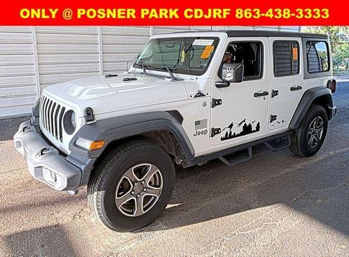Bright White Clearcoat 2018 Jeep Wrangler Unlimited Sport