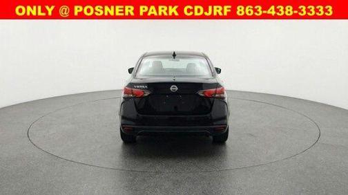 Black 2025 Nissan Versa 1.6 SV