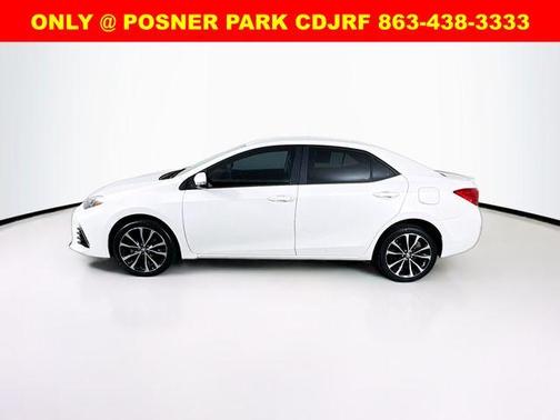 Blizzard Pearl 2018 Toyota Corolla SE