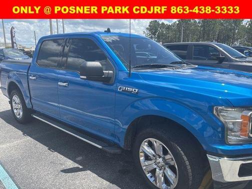 Blue Metallic 2019 Ford F-150 XLT