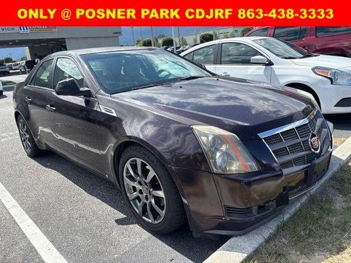 Black Cherry 2008 Cadillac CTS Base