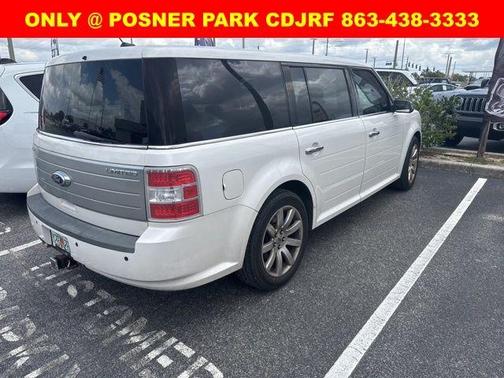 White Platinum 2011 Ford Flex Limited