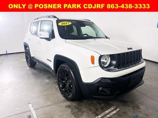 Alpine White 2017 Jeep Renegade Altitude