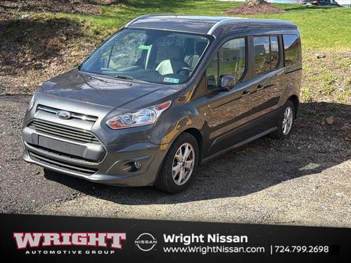 Magnetic Metallic 2016 Ford Transit Connect Titanium