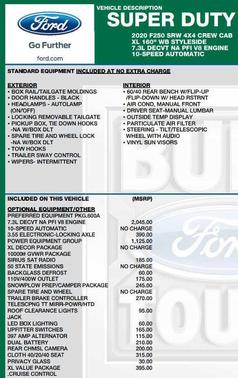 2020 Ford F-250 XL