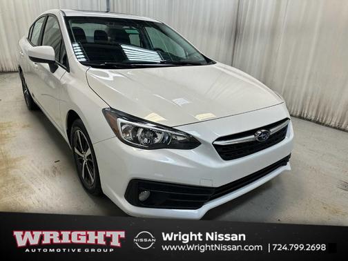 Crystal White Pearl 2021 Subaru Impreza Premium