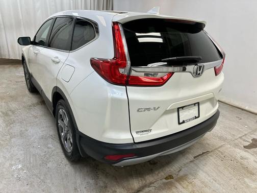 White Diamond Pearl 2018 Honda CR-V EX-L