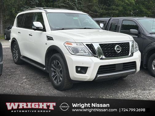 White 2019 Nissan Armada SL