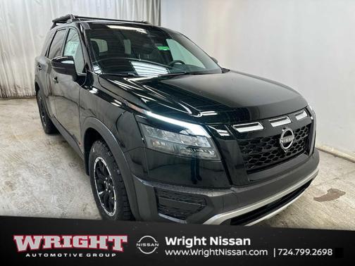 Black 2025 Nissan Pathfinder Rock Creek SUV
